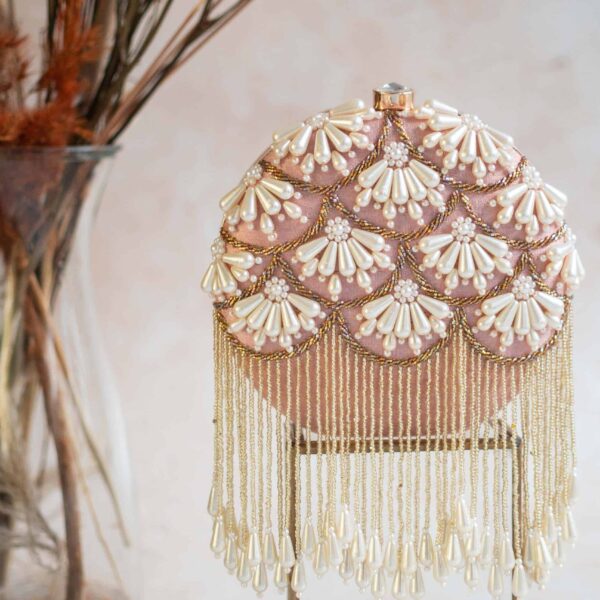 PRE-ORDER - LIYA (Minaudière) - Dusky Pink