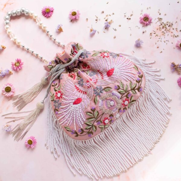 PRE-ORDER - Spring Bloom Pouch (Pink) - Image 5
