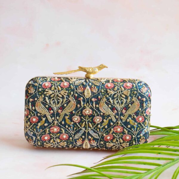 PRE-ORDER - Blue Jaipur (Bird Clasp) - Image 2