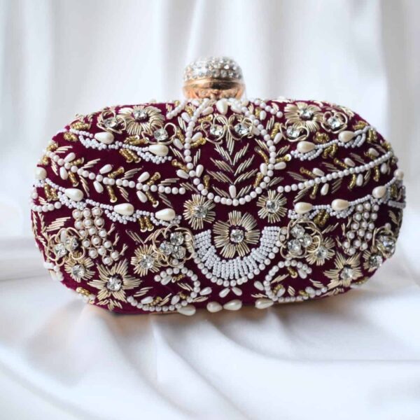 AASHNA (Maroon Velvet)