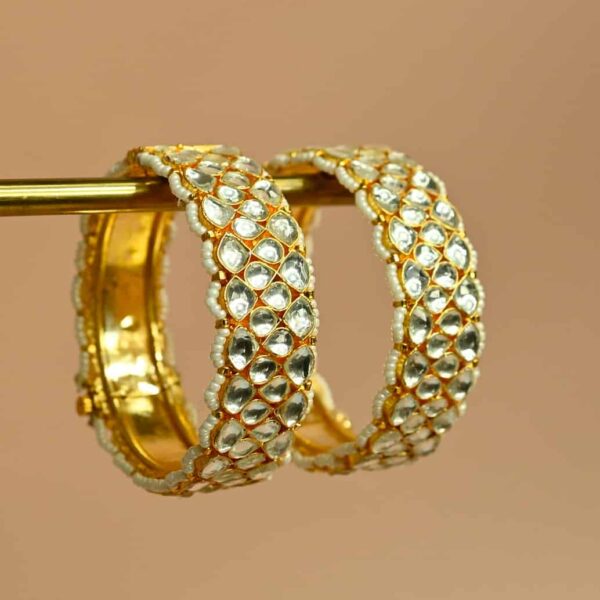 PRE-ORDER - Amalia Kundan Bangles - Image 5