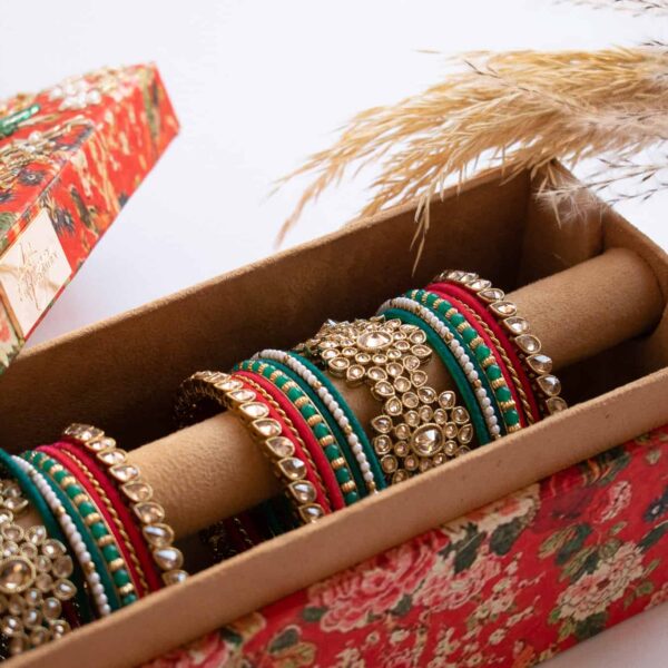 PRE-ORDER / MUMBAI DREAMS Bangle Box (Orange) - Image 3