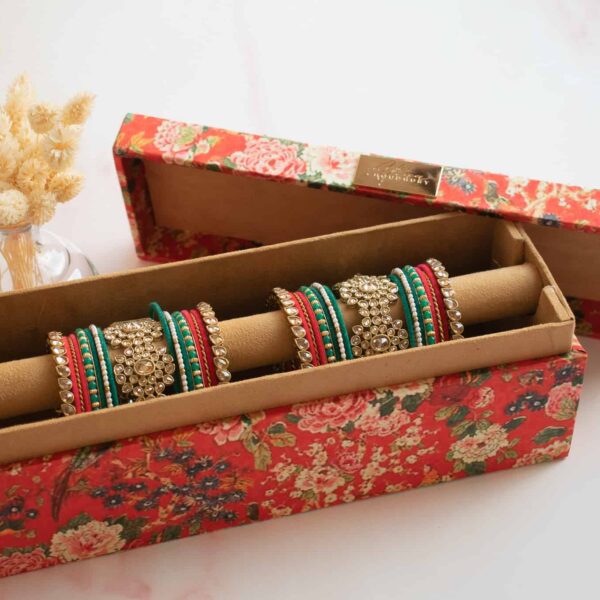 PRE-ORDER / MUMBAI DREAMS Bangle Box (Orange) - Image 4