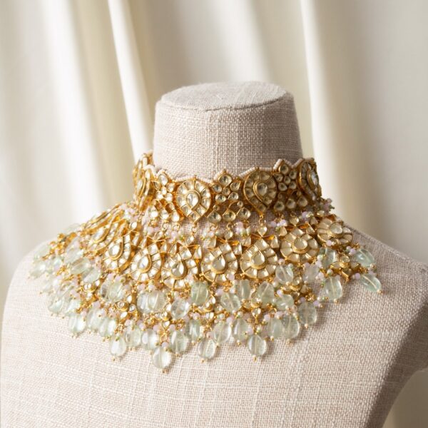 PRE-ORDER - Leylani Kundan Jewellery Set - Image 10