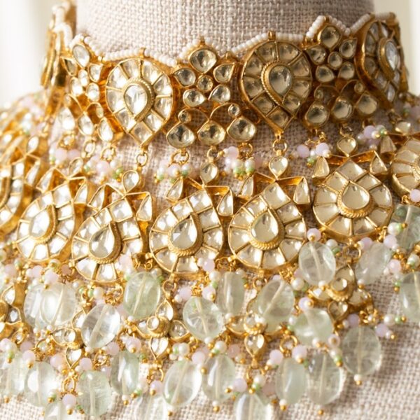 PRE-ORDER - Leylani Kundan Jewellery Set - Image 9