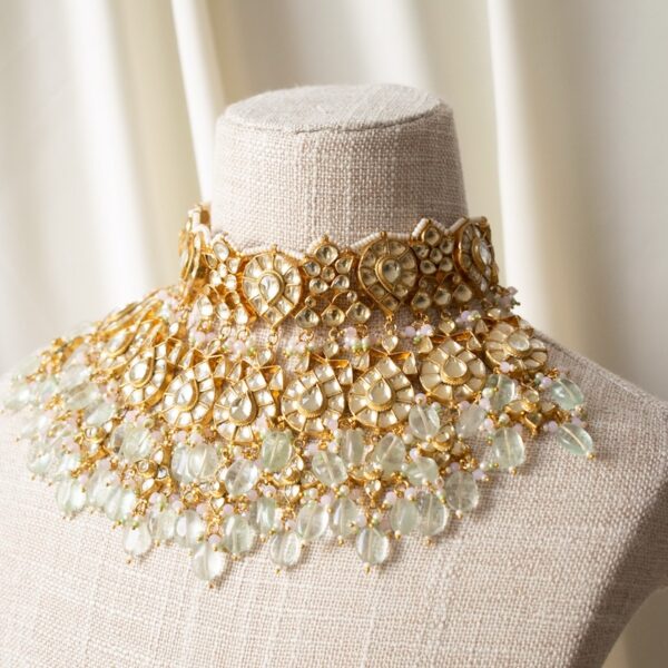 PRE-ORDER - Leylani Kundan Jewellery Set - Image 2