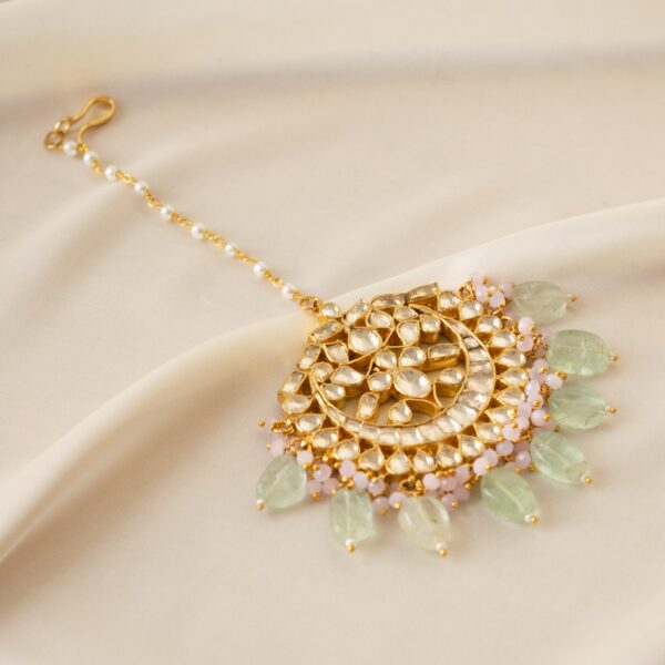 PRE-ORDER - Leylani Kundan Jewellery Set - Image 4