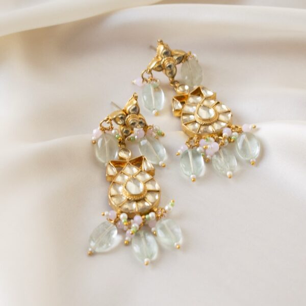 PRE-ORDER - Leylani Kundan Jewellery Set - Image 3