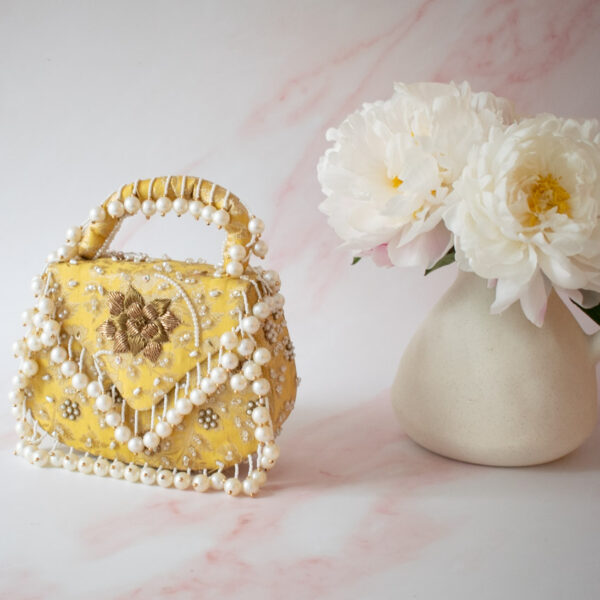 PRE-ORDER - Jasmine Clutch (Yellow) - Image 5