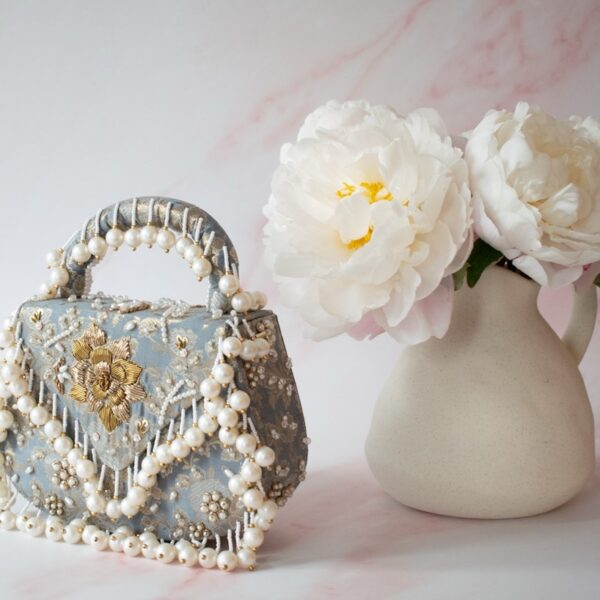 PRE-ORDER - Jasmine Clutch (Powder Blue) - Image 7