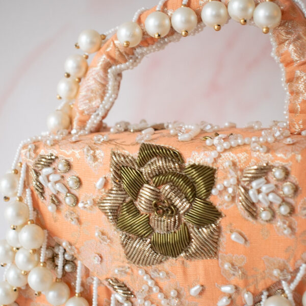 PRE-ORDER - Jasmine Clutch (Orange) - Image 4