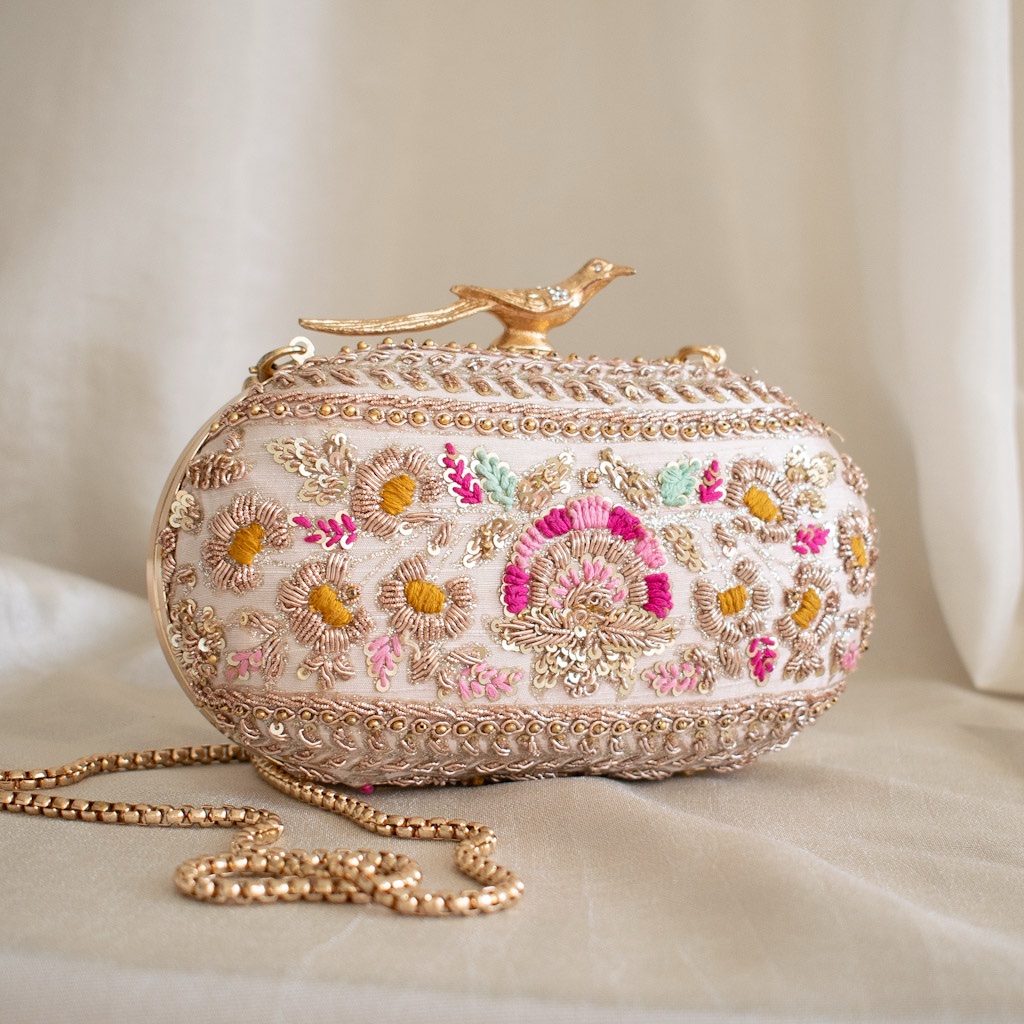 Rosabelle (Nude Pink Silk) - Image 2