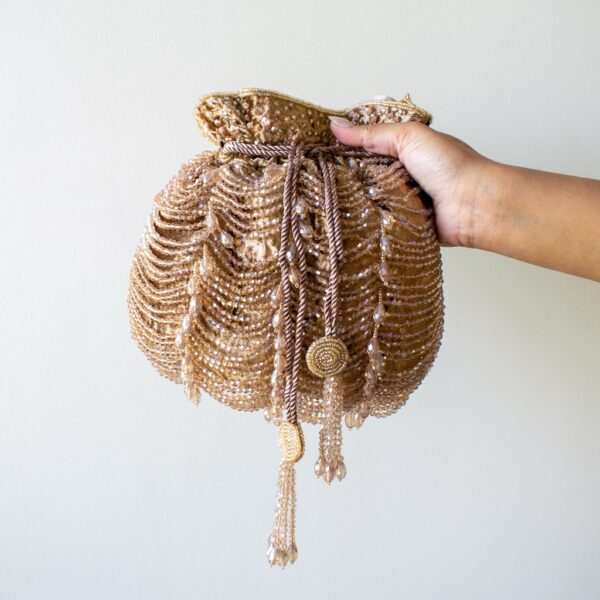 Mocha Glam Potli Bag - LIMITED EDITION - Image 2