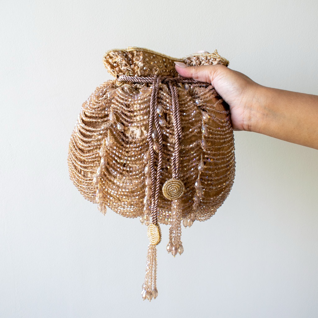 Mocha Glam Potli Bag - LIMITED EDITION - Image 2
