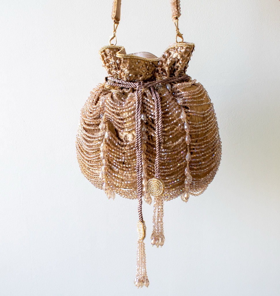 Mocha Glam Potli Bag - LIMITED EDITION - Image 3