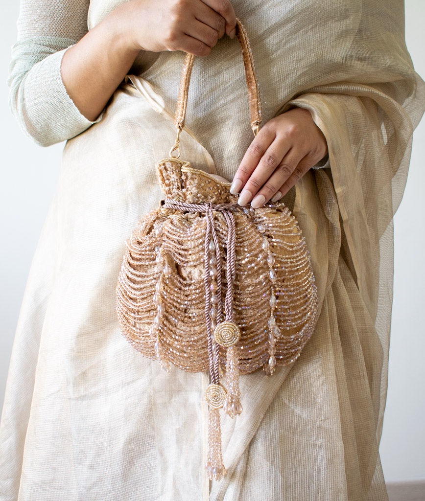 Mocha Glam Potli Bag - LIMITED EDITION - Image 4